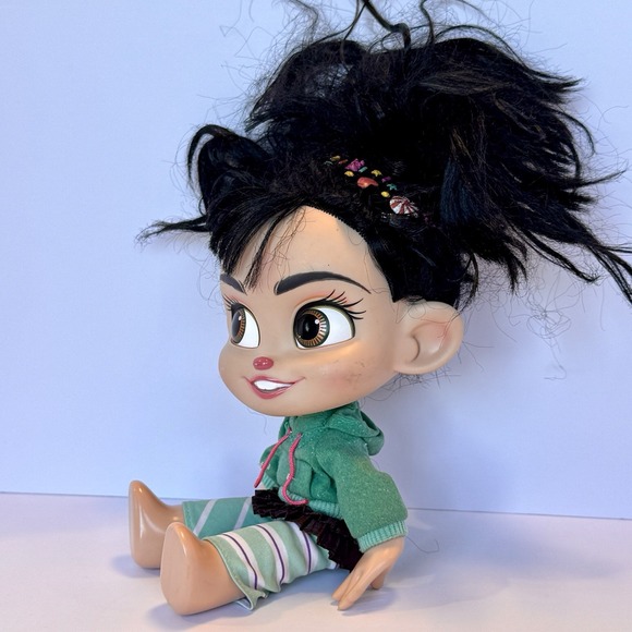 Disney Wreck It Ralph Talking Vanellope Von Schweetz Doll 11" Untested READ DESC - Picture 3 of 10